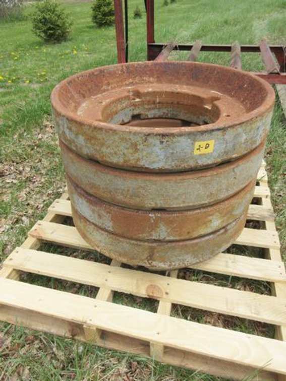 (4) Tractor wheel weights