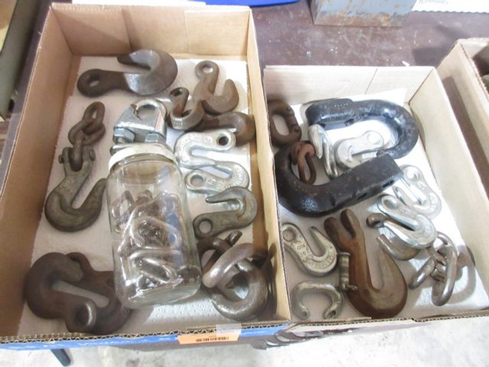 (2) Boxes of hooks