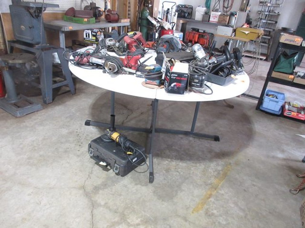 Lifetime plastic folding table