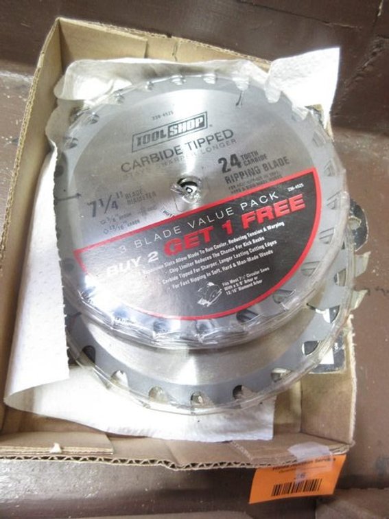 (6) Circular saw blades