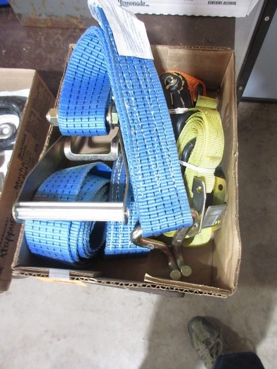 Group of ratchet straps
