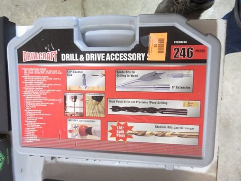 Drillcraft bit set