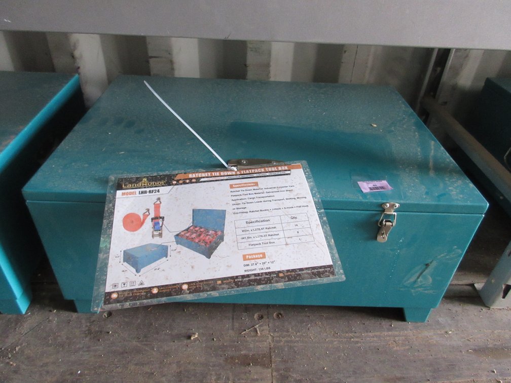 Land Honor Ratchet Tie Down & Flat pack tool box