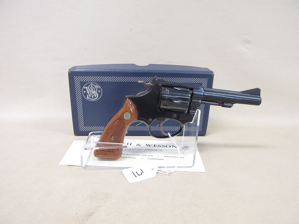 Smith & Wesson model 34 .22LR double action revolver (subject to transfer fee)
