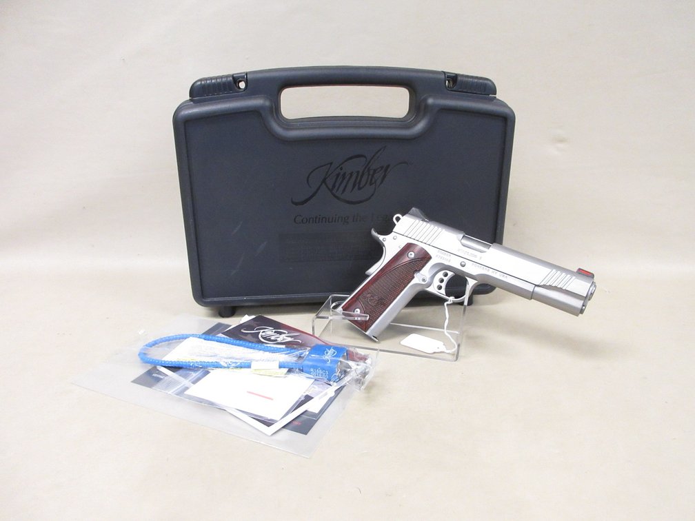 Kimber model 1911 Stainless II .45-ACP semi auto pistol (subject to transfer fee)