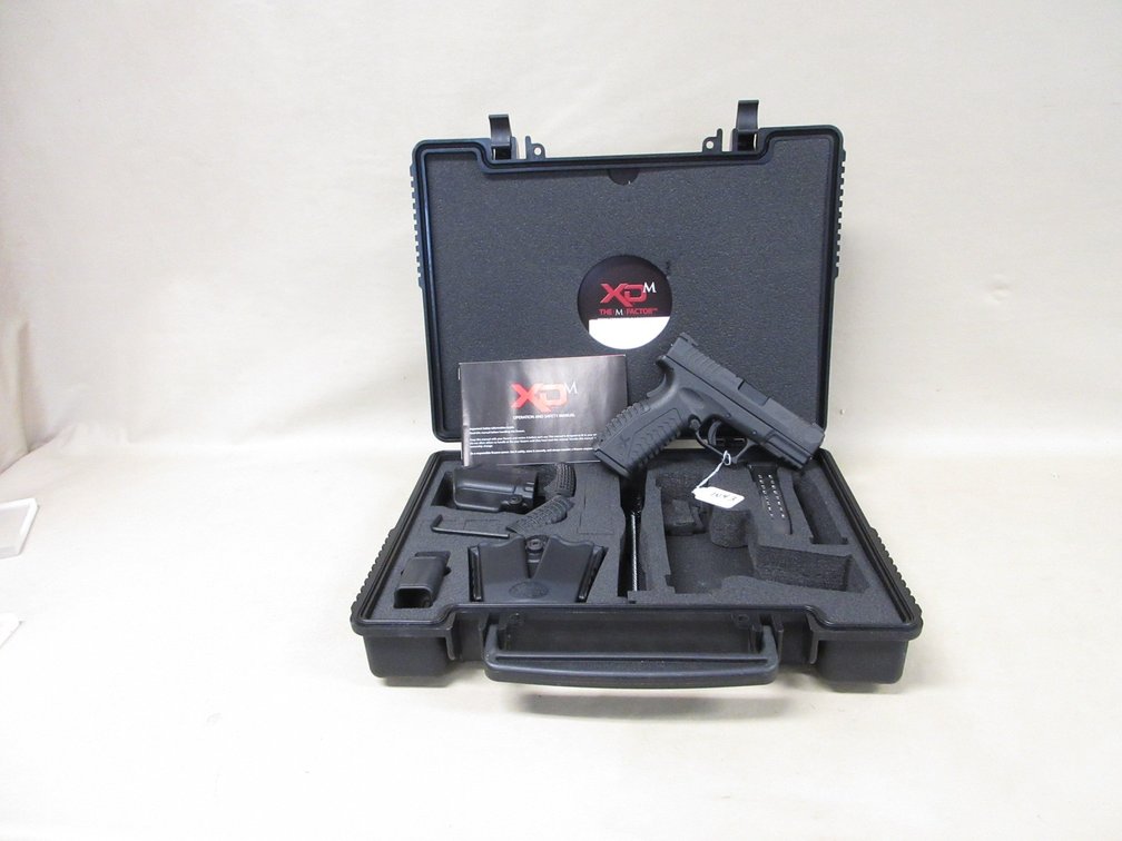 Springfield Armory model XDM 9x19mm Match semi auto pistol (subject to transfer fee)