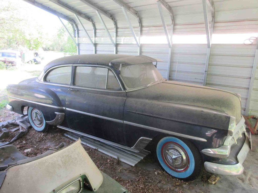 1954 Chevrolet 2-door sedan (cranked, did not start)