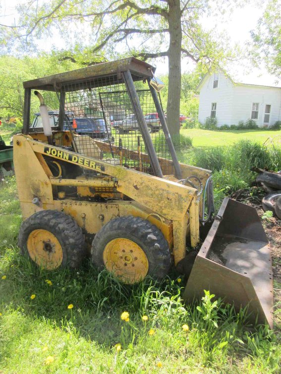 OMC Mustang gas skid loader (cranks, did not start)