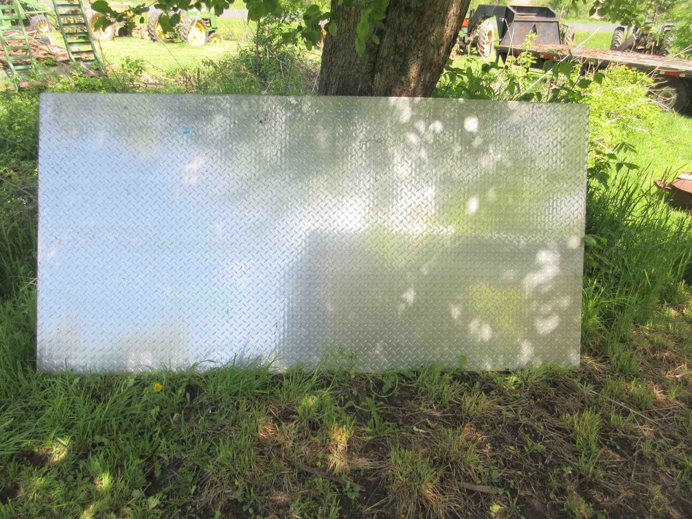 Aluminum diamond plate sheet