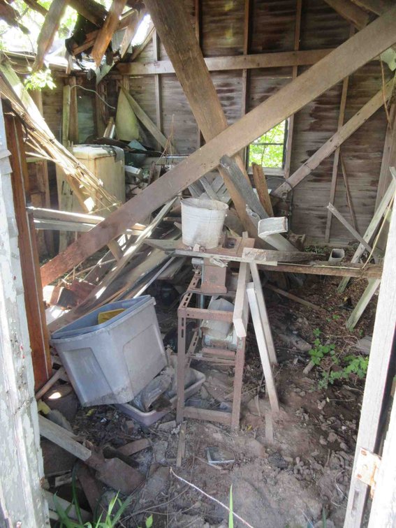 Contents of shed