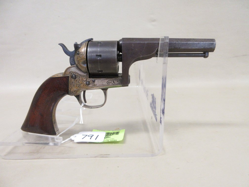 D. Moore Patent .32-caliber single action belt revolver (subject to transfer fee)