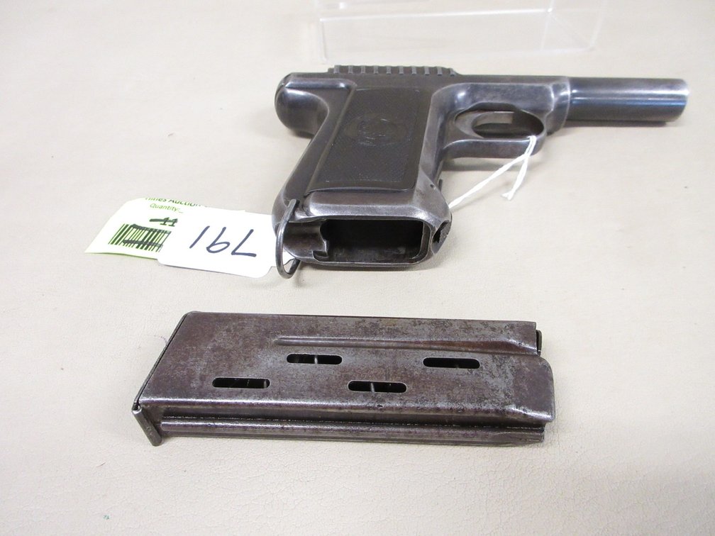 Savage Arms model 1907 .32-caliber semi auto pistol (subject to transfer fee)