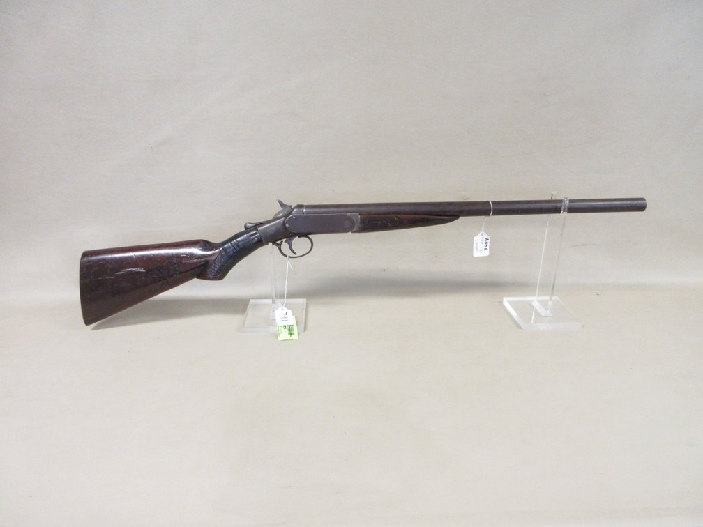 Hopkins & Allen model G 12-gauge single shot shotgun (subject to transfer fee)