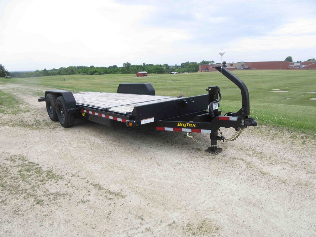 2020 Big Tex 14TL tandem axle tilt bed trailer (has title)