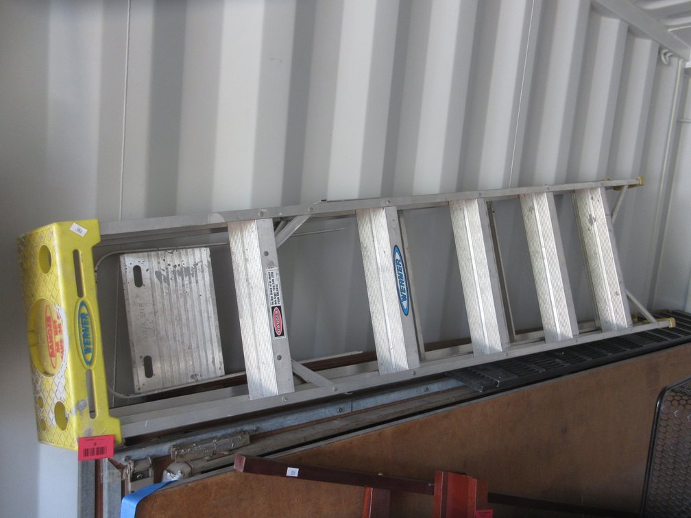 Werner aluminum step ladder