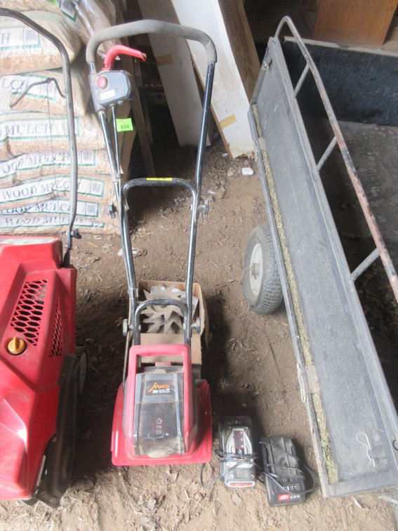 Mantis 58V cordless tiller/cultivator