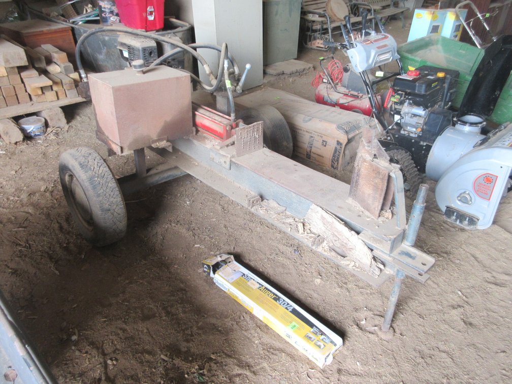 Gas log splitter on transport