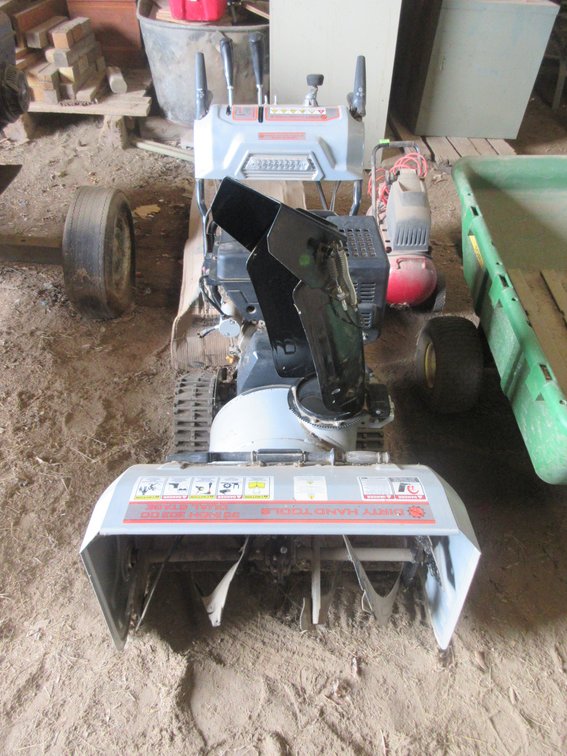 Dirty Hand Tools gas snow blower