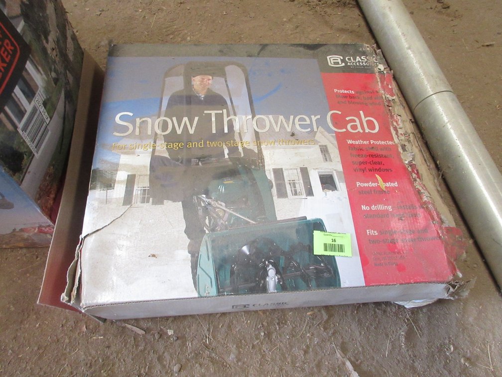 Classic Accessories snow thrower cab