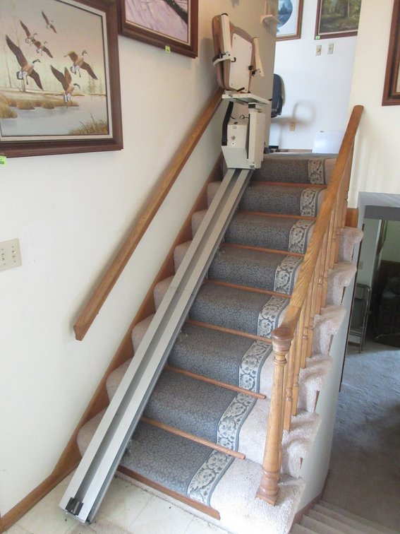 Staying Home Corporation model SL14 stair lift chair
