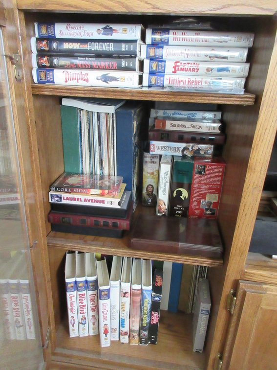 Contents of cabinet