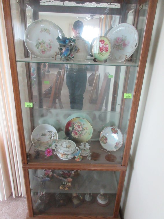 Contents of cabinet