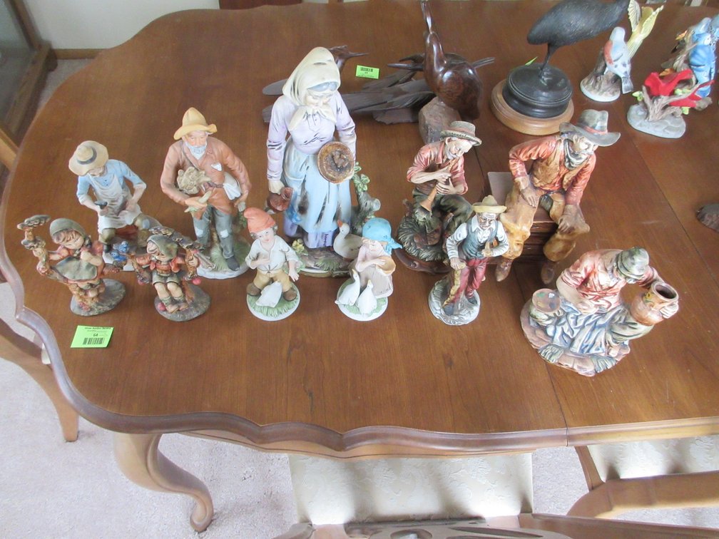 Group of porcelain figurines