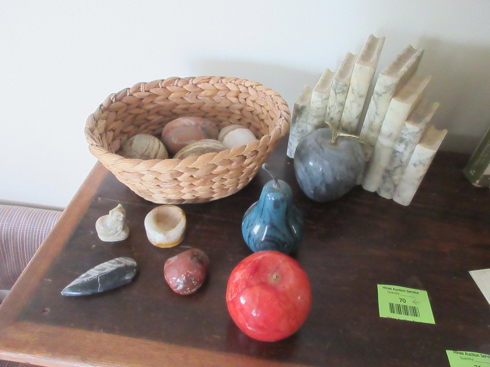 Group of stone decor