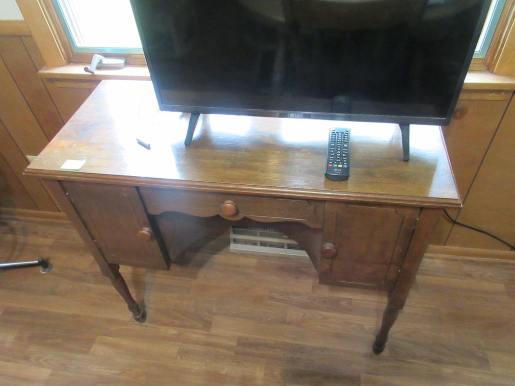 Vintage wood desk