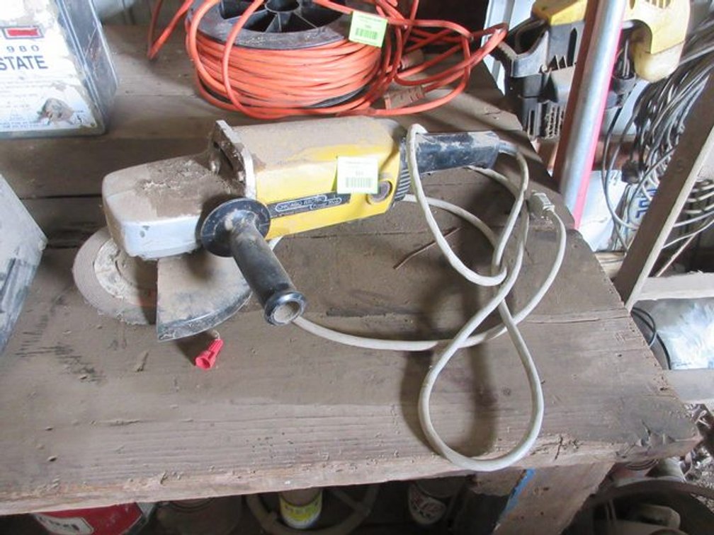Chicago Electric disc grinder