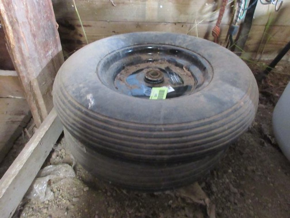 (2) Tires on rims