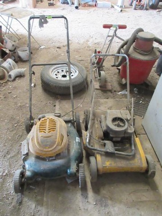 (2) Push mowers