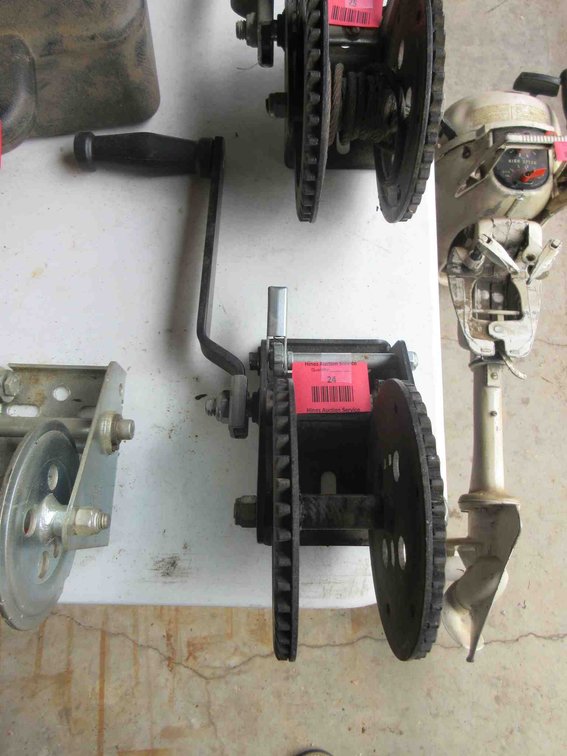 Central Forge ratchet winch