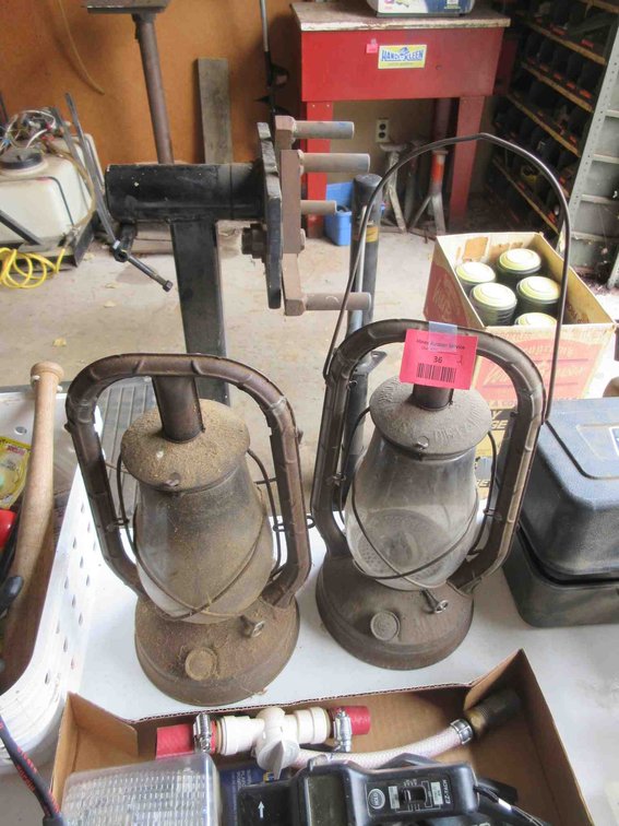 (2) Dietz lanterns