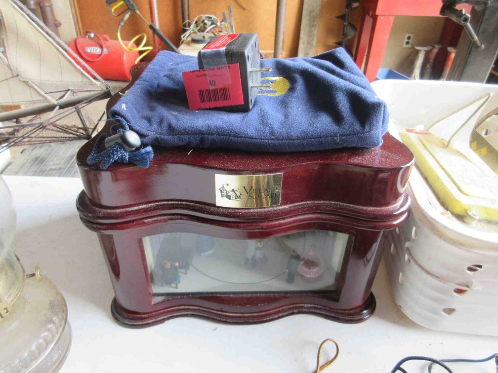 Village Square music box