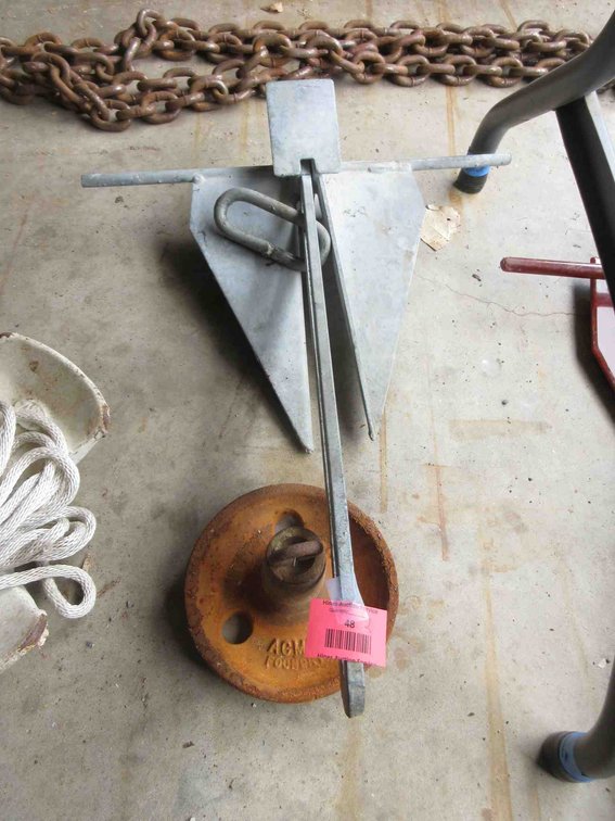 (2) Boat anchors