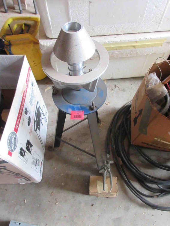 Sears tire balancer on stand