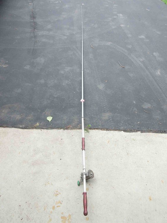 Telescopic aluminum 172"L pole