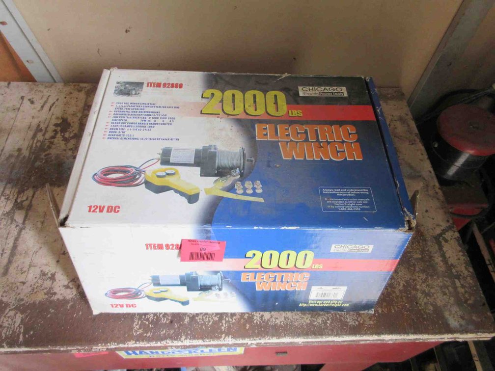 Chicago Electric winch