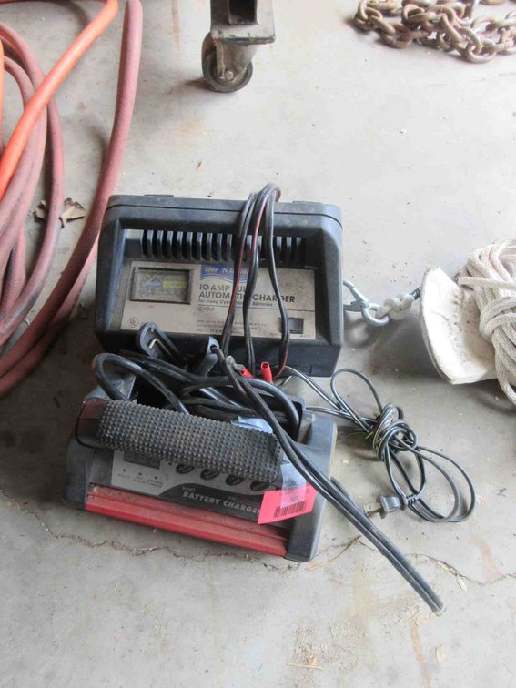 (2) Battery chargers