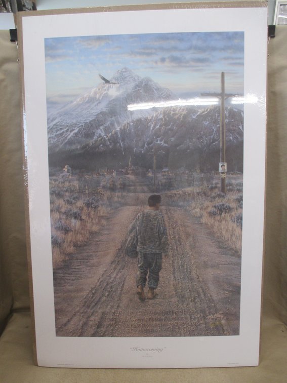 Rick Kelley "Homecoming" unframed print