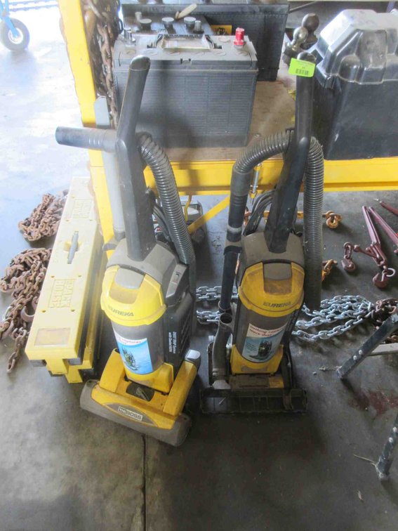 (2) Eureka vacuums