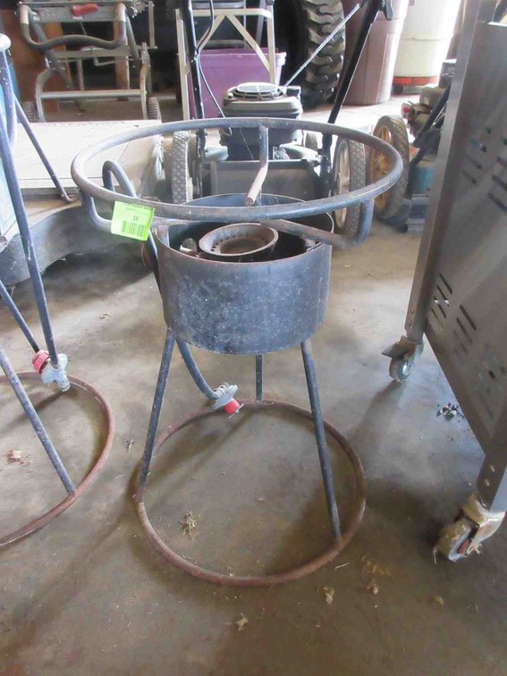 Propane burner stand