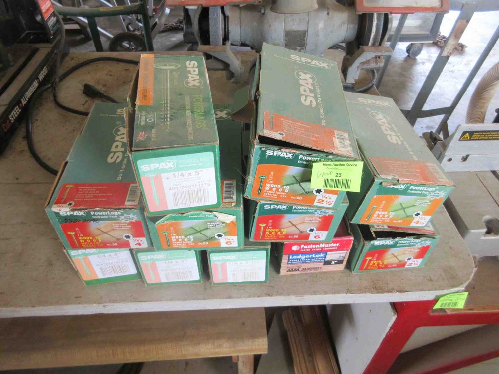 Group of Spaz wood screws