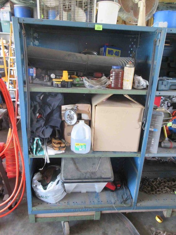 Contents of (3) shelves
