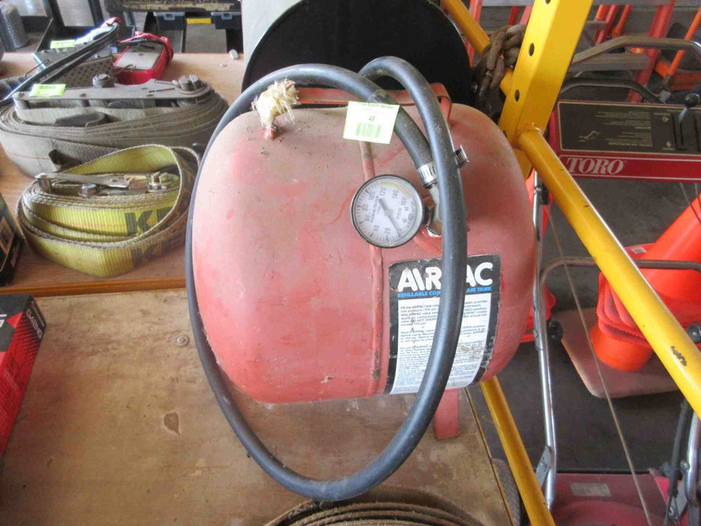 Airpac portable air tank