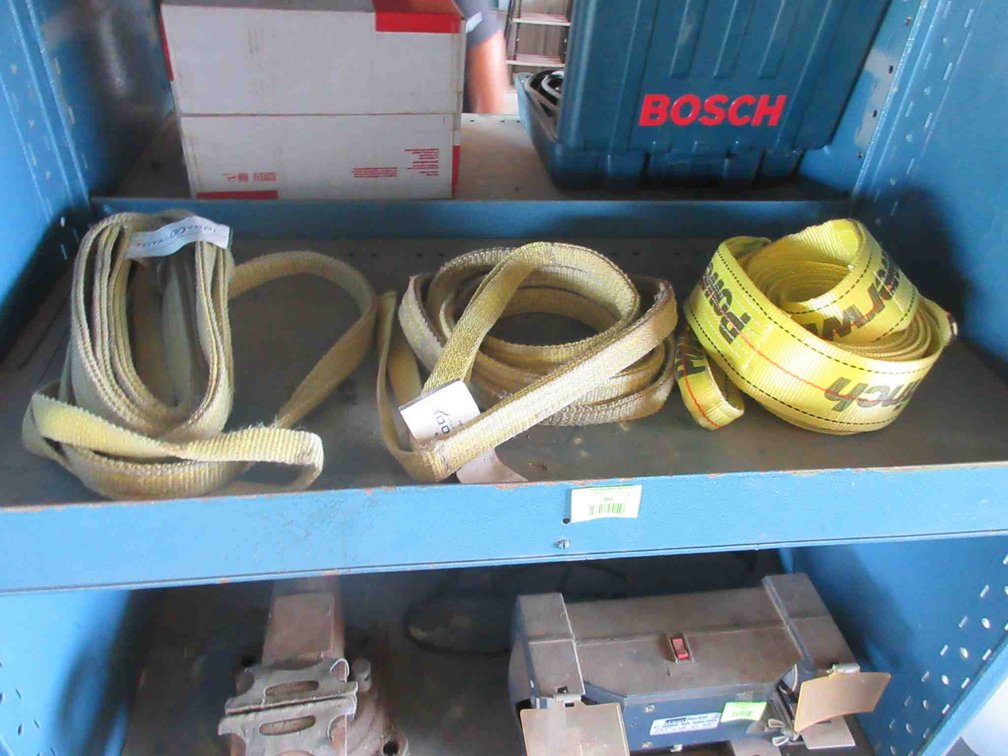 (3) Tow/lift straps