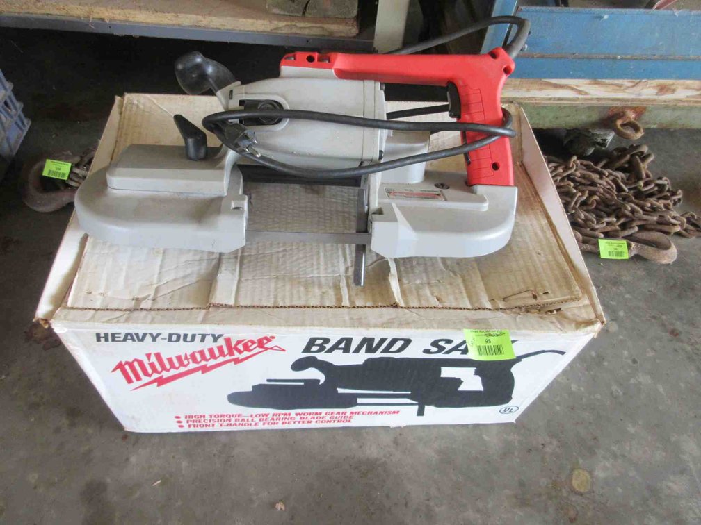 Milwaukee heavy duty band saw