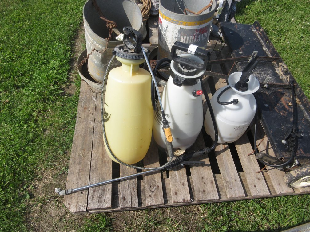(3) Hand held sprayers
