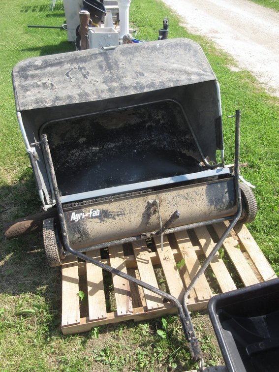 Agri-Fab pull behind lawn sweeper